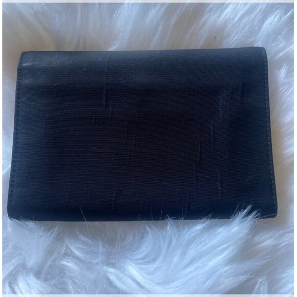 PRADA Milano Unisex Black Nylon/Leather‎ Fold Wallet Made In Italy - Picture 9 of 12